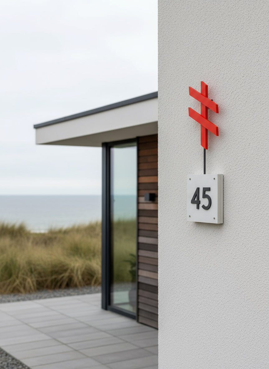 Strandaufgang - Hausnummer